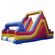 big inflatable slide